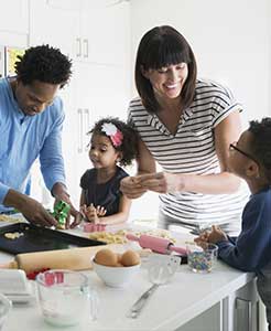 banner familia feliz